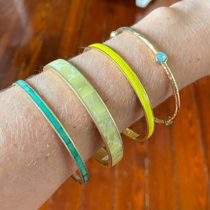 JCREW Set of 4 Bracelets